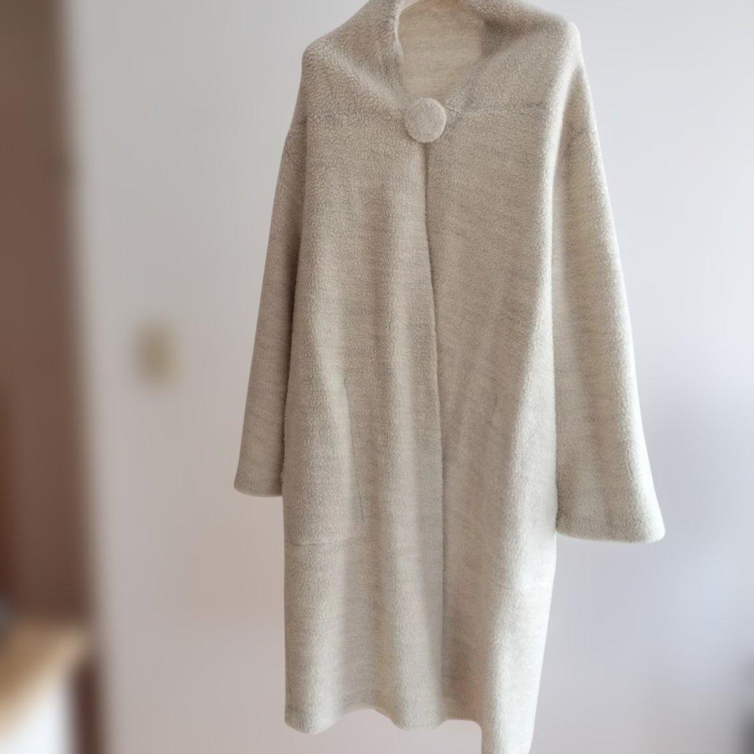 アンティパスト　リバーシブルフェイクファーコート　最終お値下げ