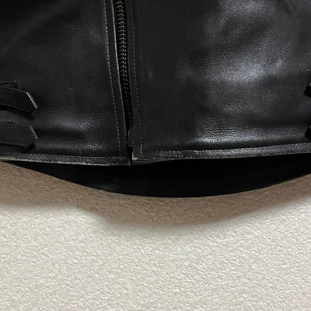 Freedom フリーダム レザー ダブルライダースジャケット 42