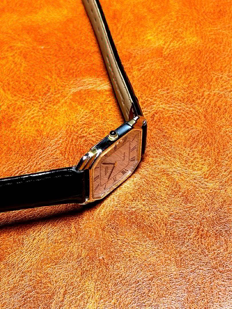 B7 希少 稼動品 SEIKO DOLCE レクタンギュラー80年代