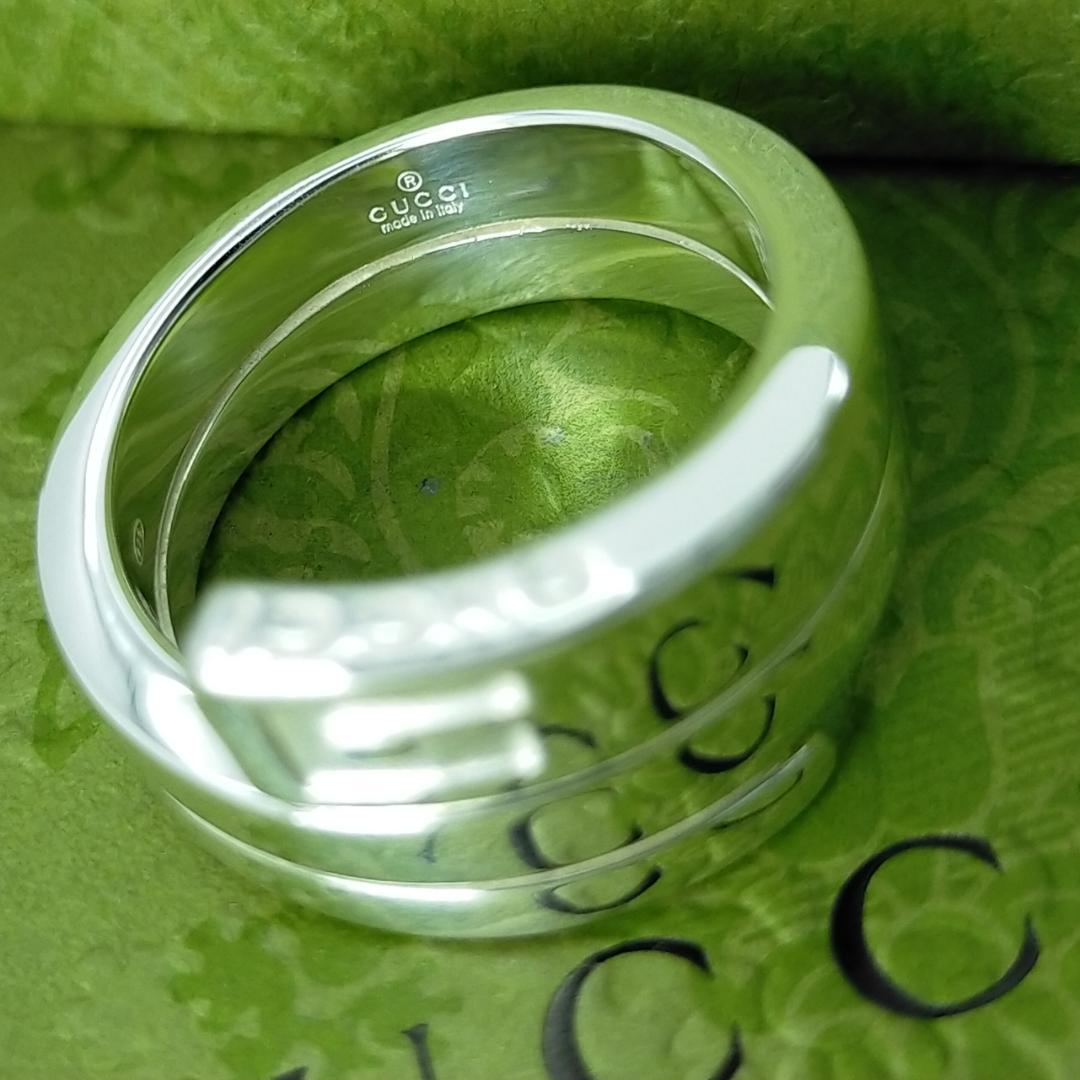 ●SALE●【GUCCI】スパイラル　スネーク　リング　１７号　2085