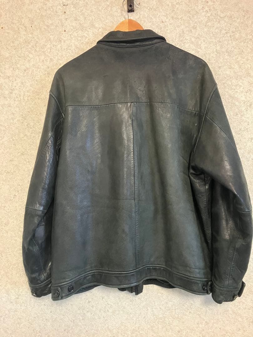 爆*場様 ★Ralph Lauren★leather jacket★Lサイズ相当