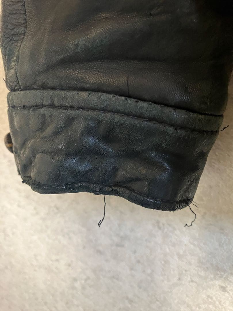 爆*場様 ★Ralph Lauren★leather jacket★Lサイズ相当