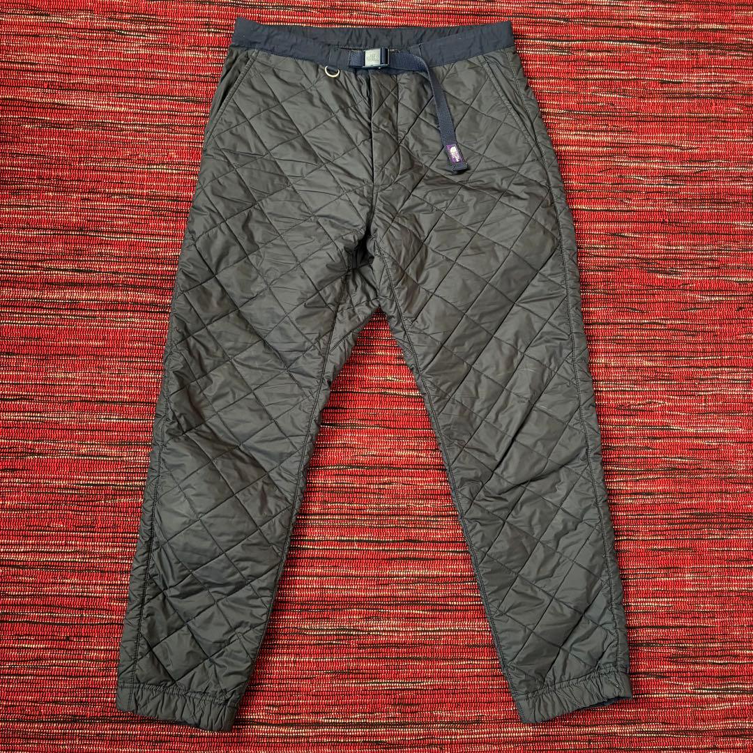 ノースフェイス パープルレーベル キルティングパンツW30 ダウンパンツ　光電子