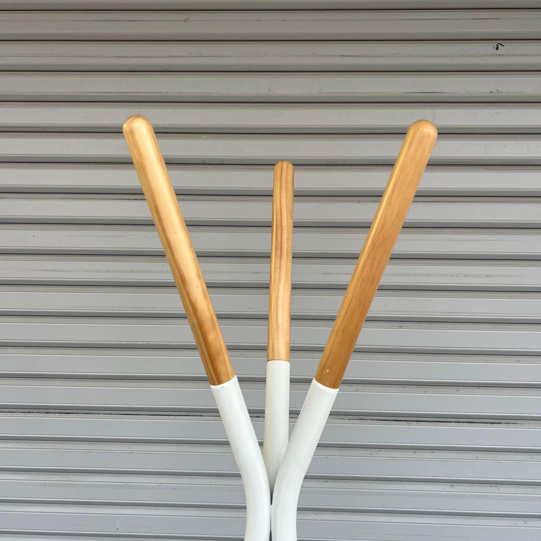 KANADEMONO パイン無垢材 コートラック