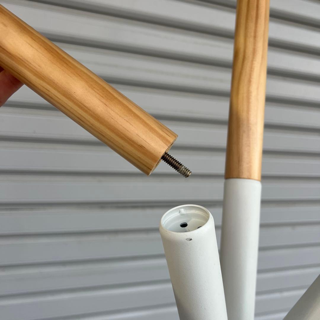 KANADEMONO パイン無垢材 コートラック