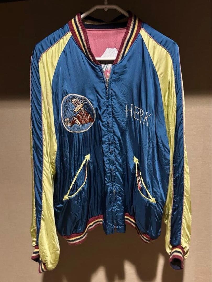 美品 テーラー東洋 スペシャルスカジャン CAMP松島 特大 TT11525