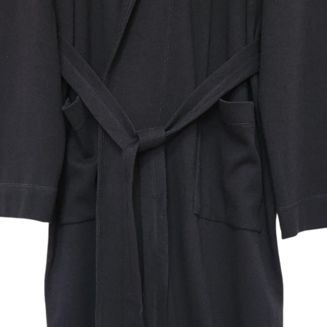 【美品】Y's for living ワイズ 日本製 ガウンコート ブラック L