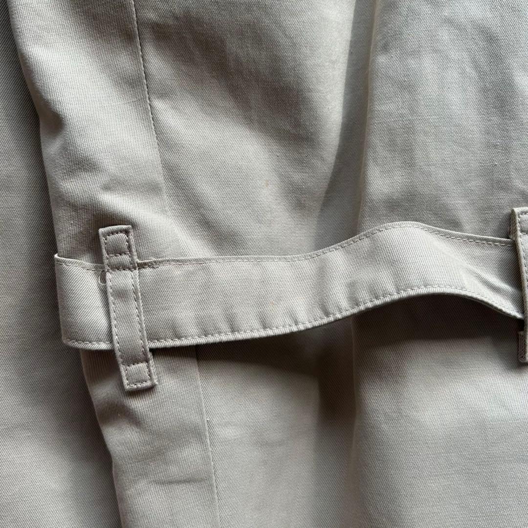 【希少XL 極美品】バーバリー　トレンチコート　ロング丈　ベルト完備　ベージュ