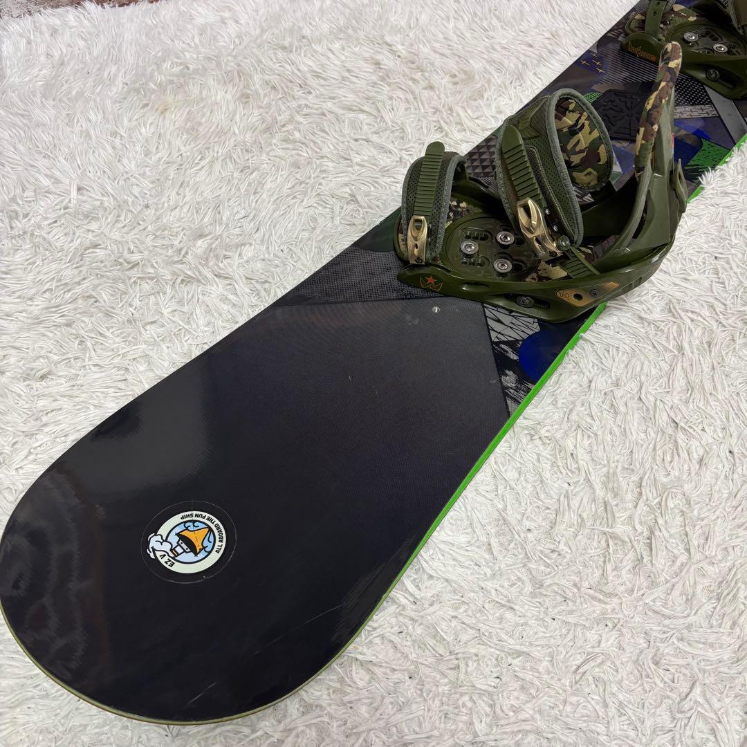 ✨良品✨Burton CLASH 161 バイン　FS スノボセット　バートン