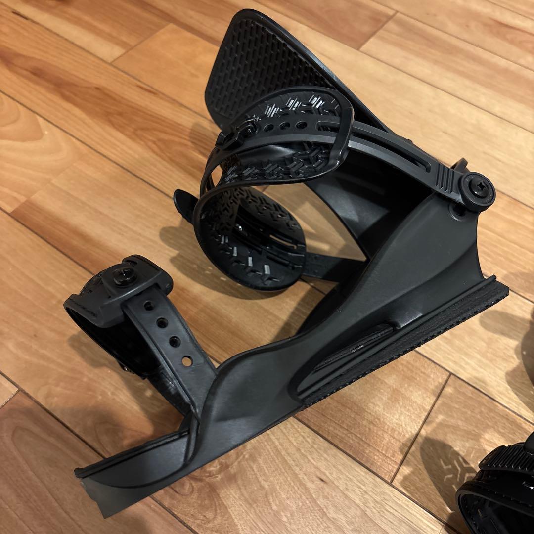 24-25 美品 UNION STR スノーボード バインディング ブラック L