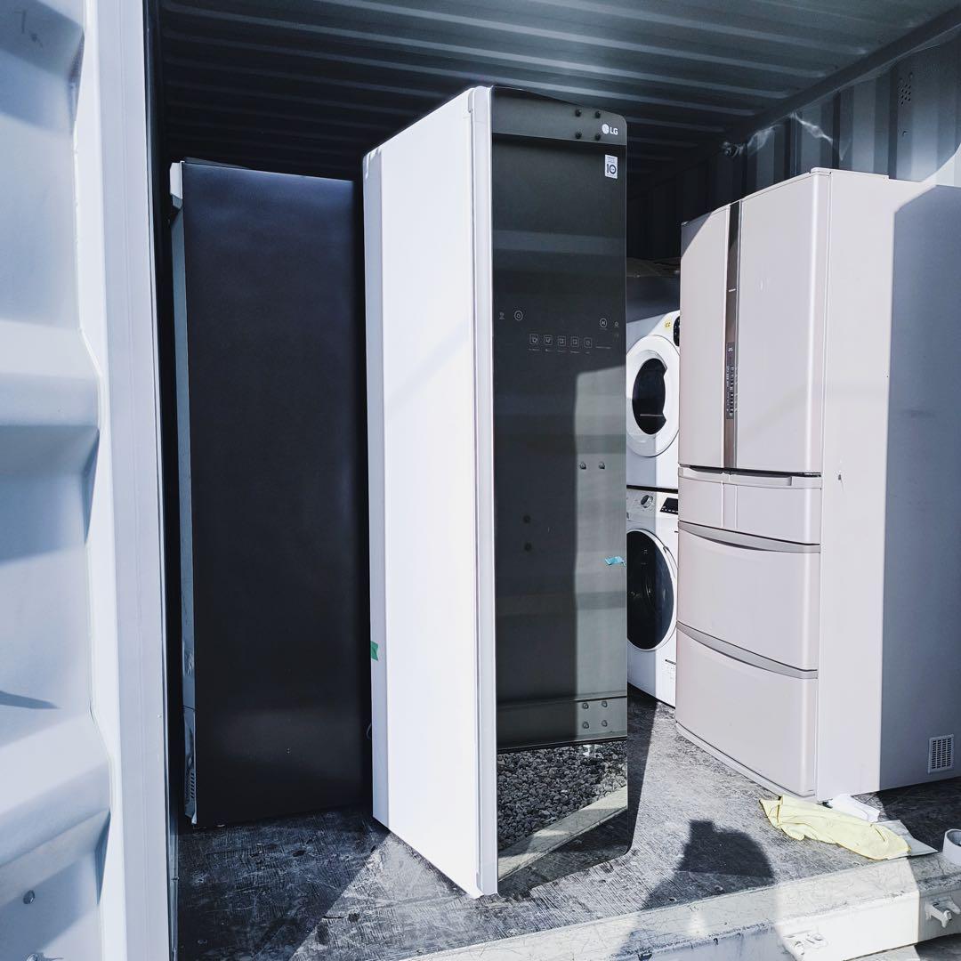 運搬取付無料！LGstyler ミラー4着クローゼット型クリーニング機！超美品