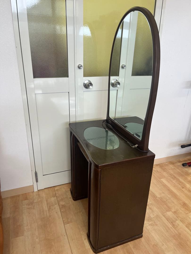 【大塚家具】OTSUKA ドレッサー　鏡台　ヴィンテージ