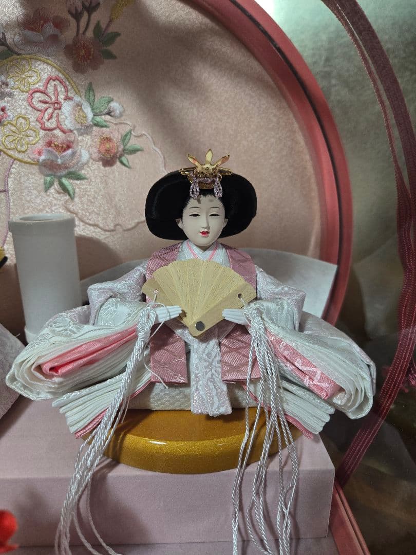 【一点限り】雛人形 ケース飾り　K56