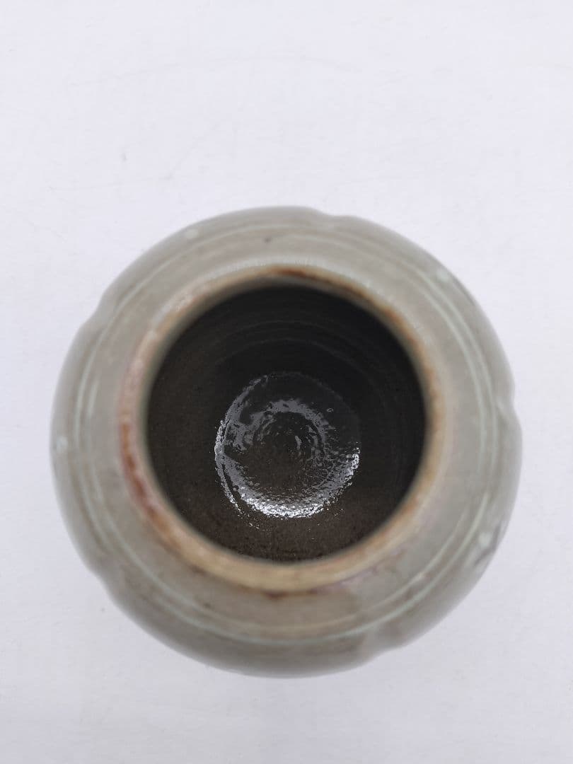 c724 煎茶　茶入 今岡妙見 茶道具 古物