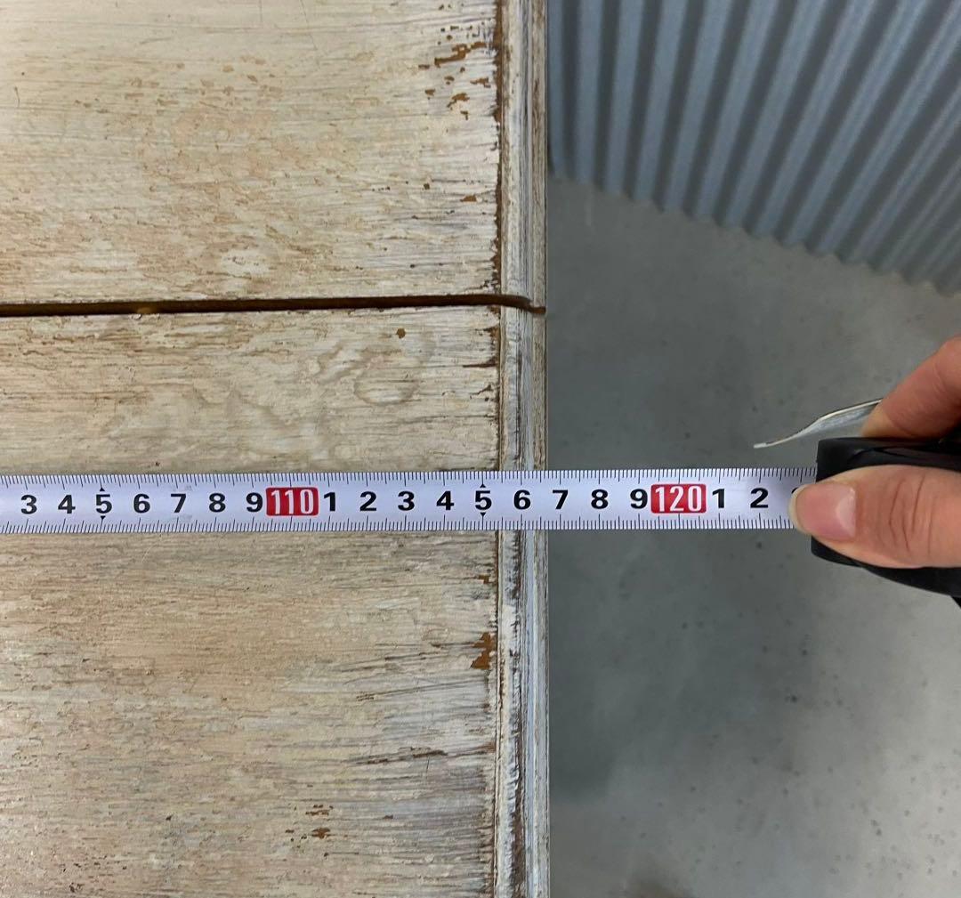 アンティーク　キャビネット　テレビボード　ホワイト