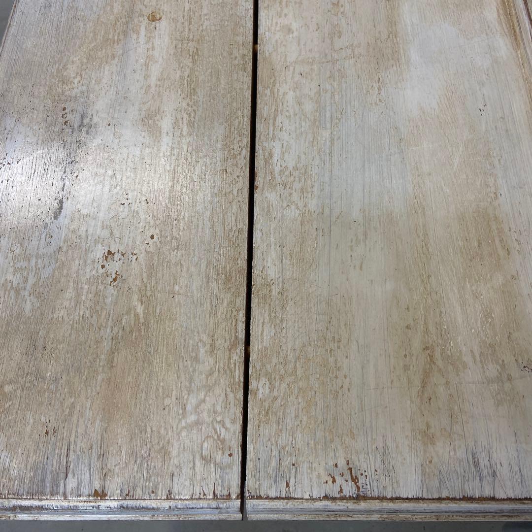 アンティーク　キャビネット　テレビボード　ホワイト