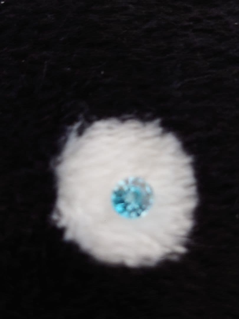 【お値下げ】【新品未使用】ブルージルコン　ルース