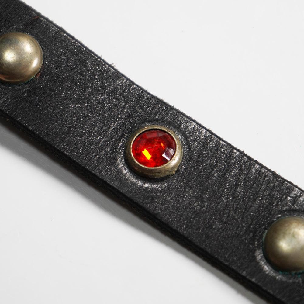 新品 Lo-Fi ローファイ LA発/USA製 スタッズナローレザーベルト30