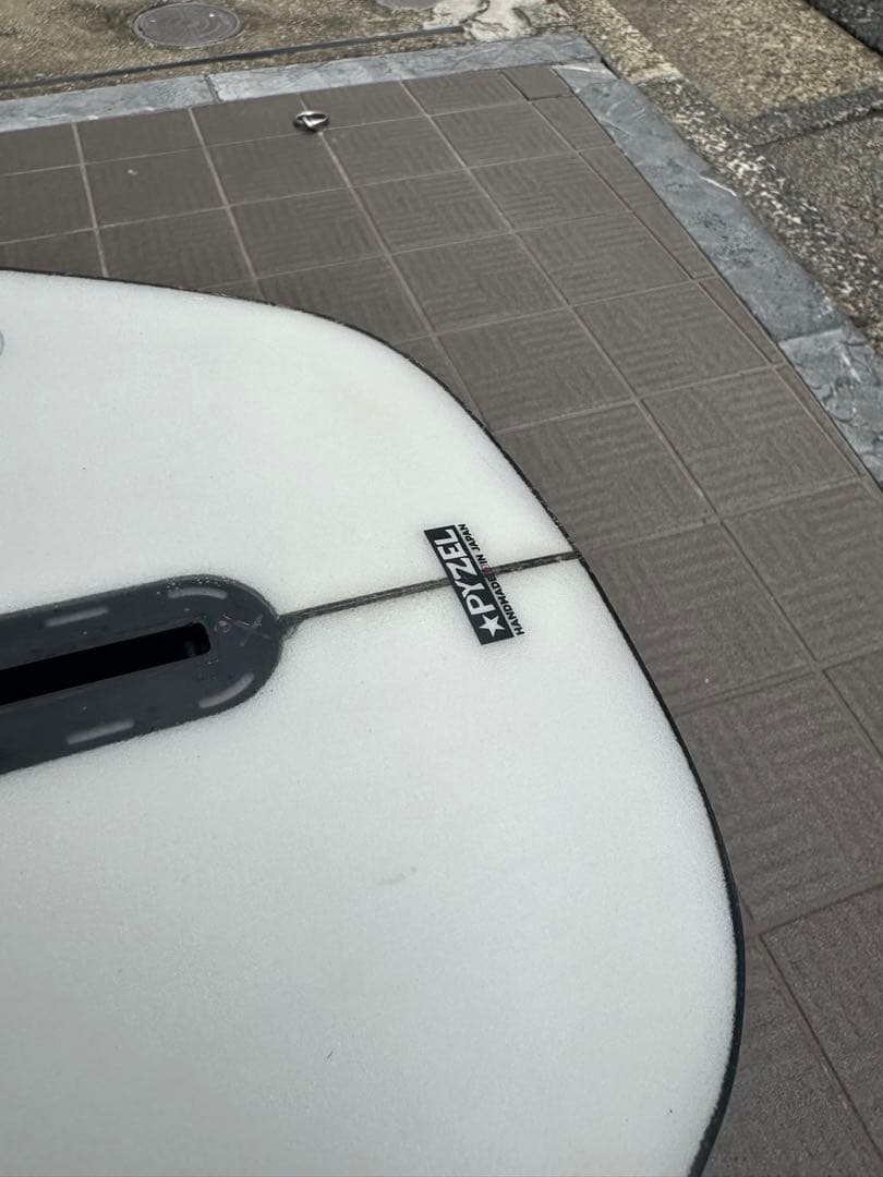 PYZEL ショートボード ホワイトタイガー　5’0”