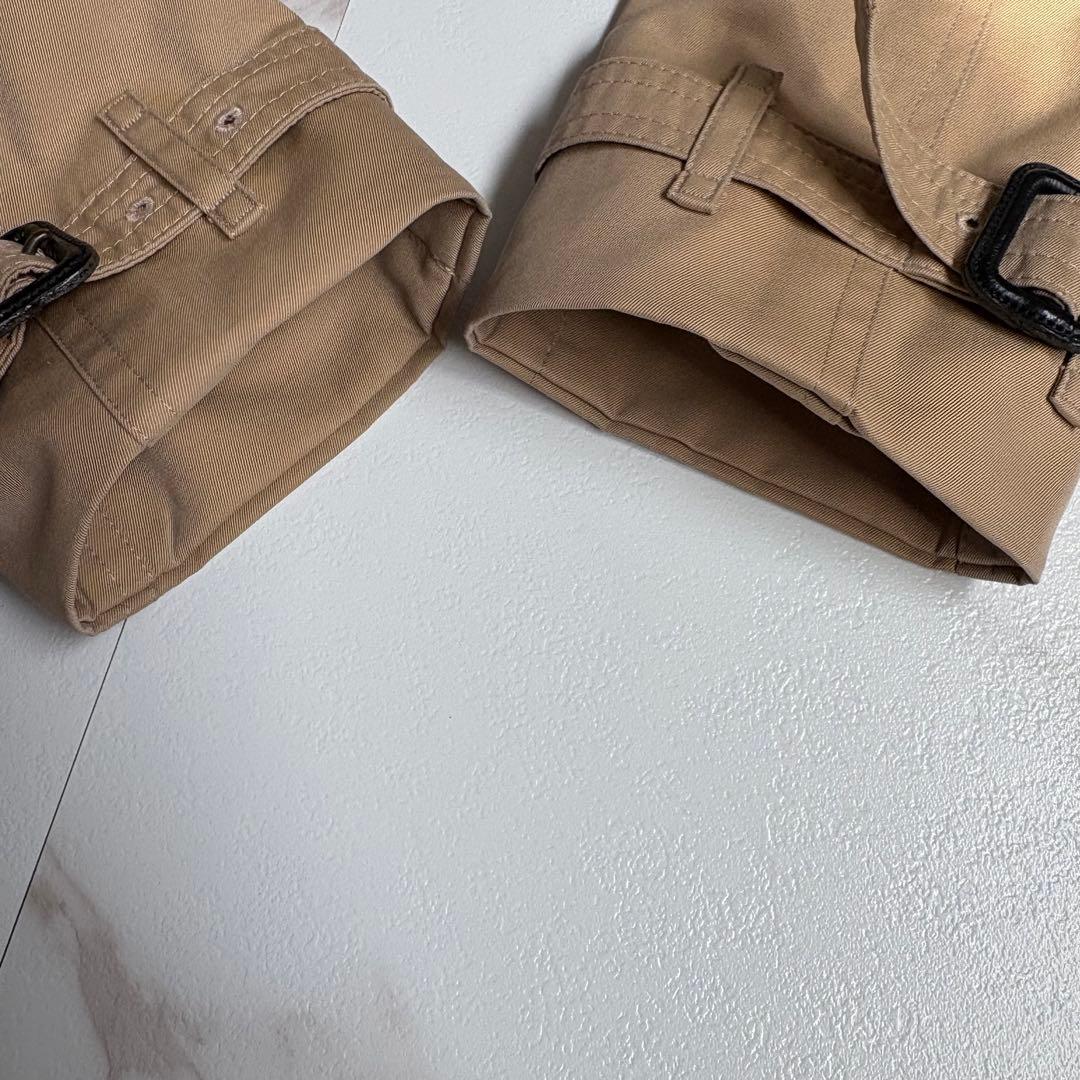 美品◆バーバリーロンドン ライナー付 トレンチコート ハニーベージュ 40 L