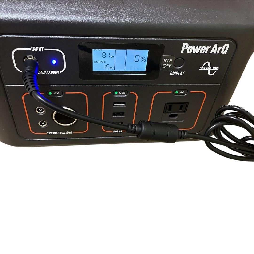 【極美品】POWER ArQ Smart Tap ポータブル電源 626Wh
