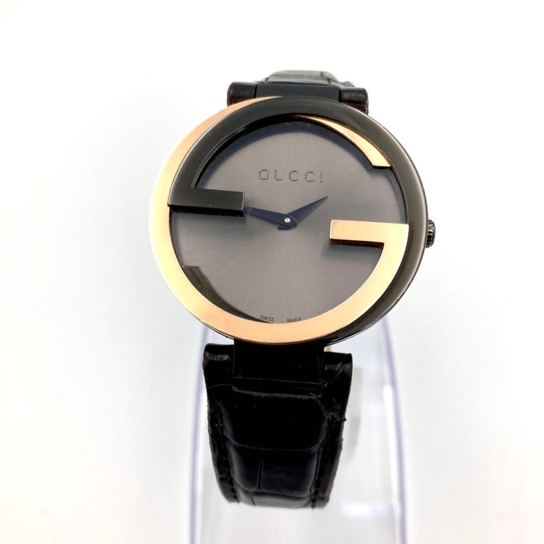 299 グッチ 133.3 腕時計 クォーツ Gロゴ インターロッキング 稼働