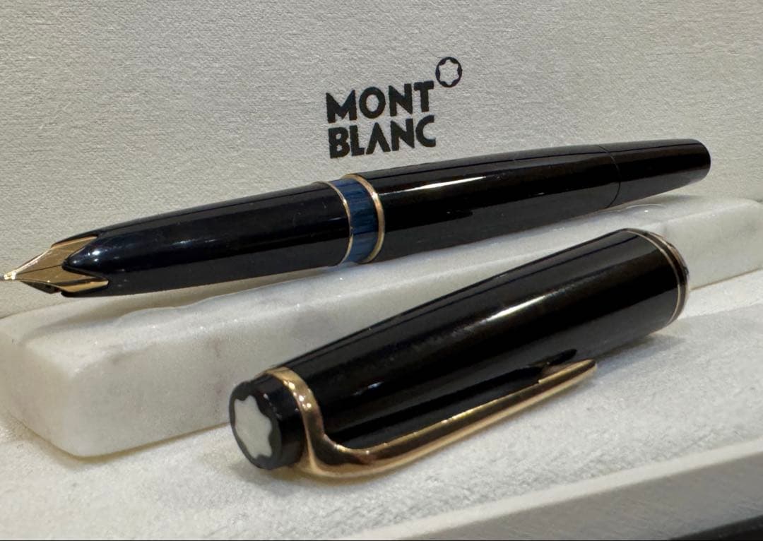 【極美品】モンブラン NO22万年筆 1960s ブラック　F細字 モンブラン②