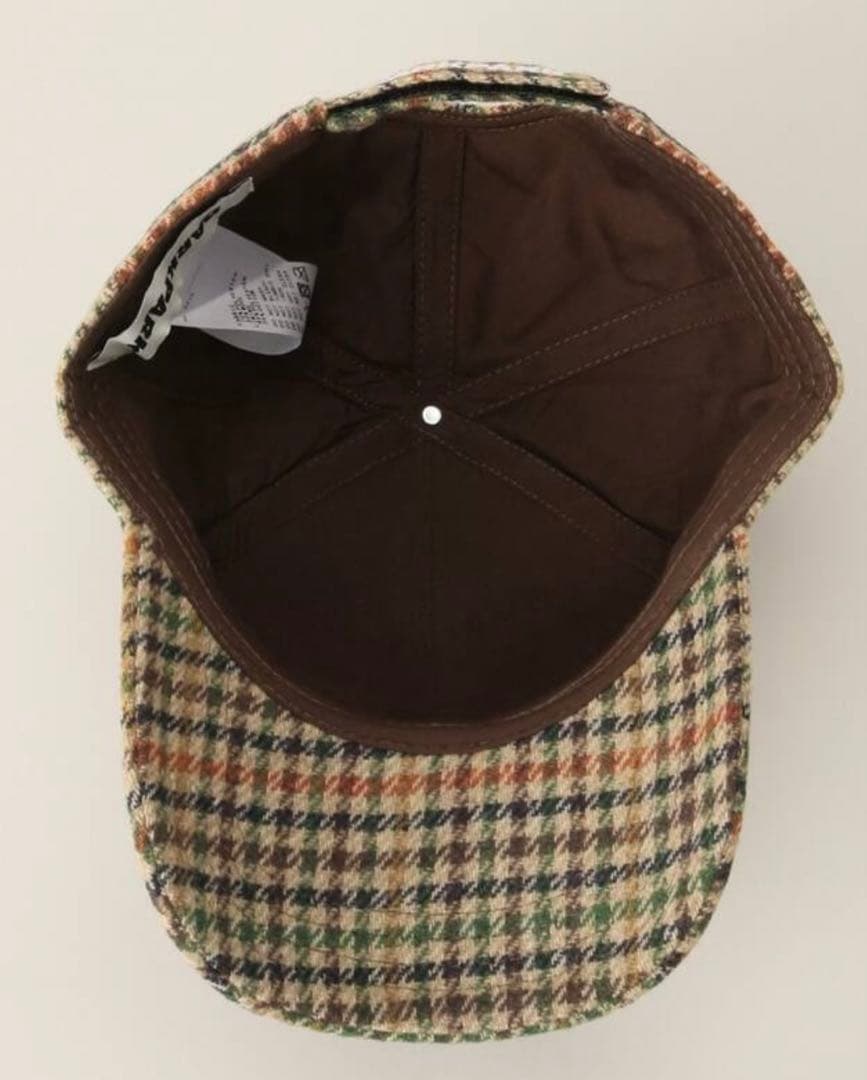 ★Deuxieme Classe★DARKPARK CHECK BASCAP