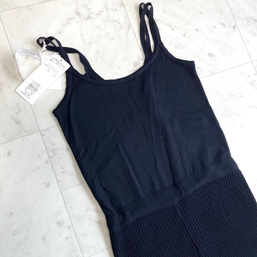 新品タグ付き レペット チャコット ニットオールインワン　ブラックS