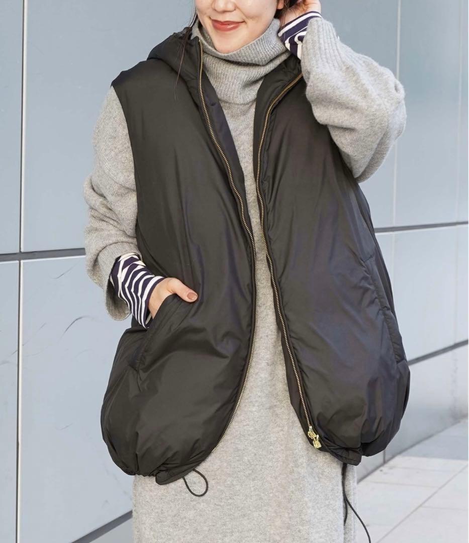 専用定価約4万 EVERYDAY I LIKE. 中綿ロングベスト