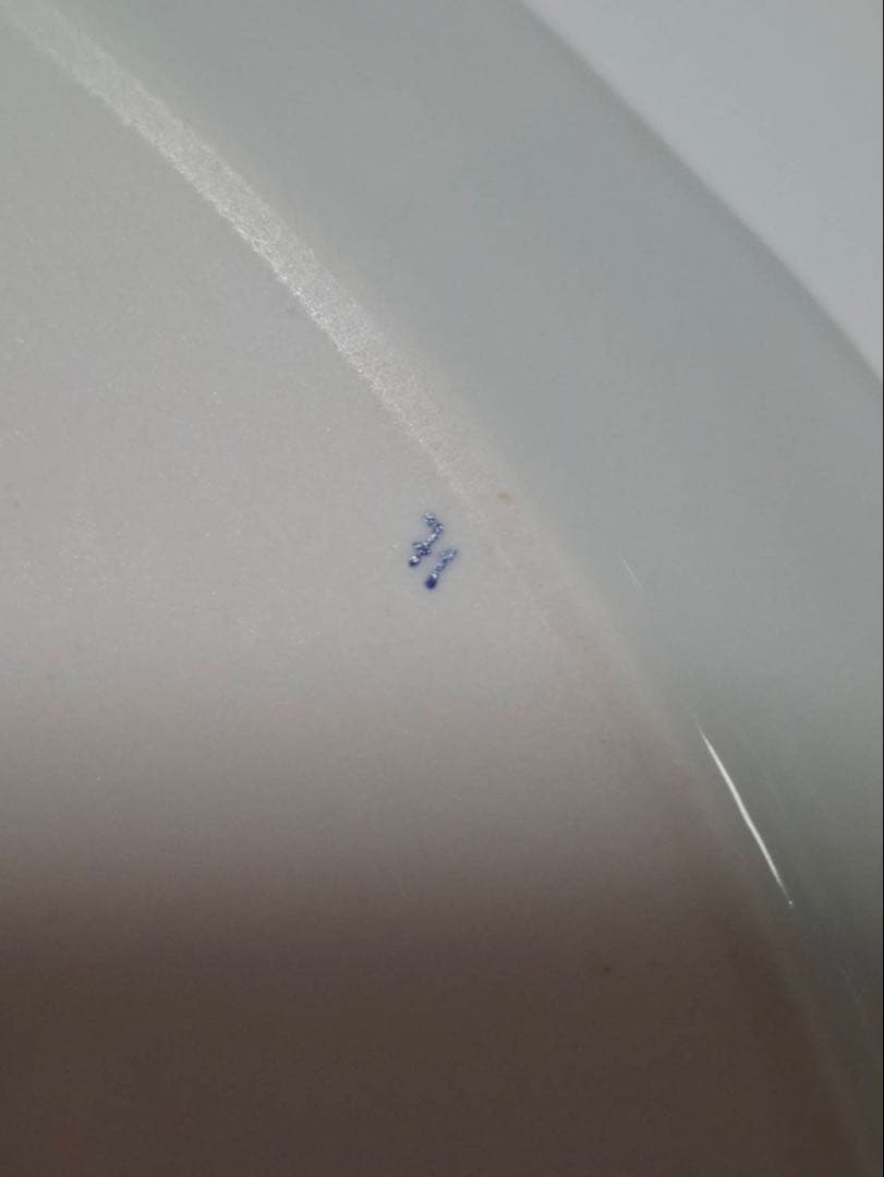 HEREND ヘレンド セーブル風金彩小花 ガトープレート　大皿