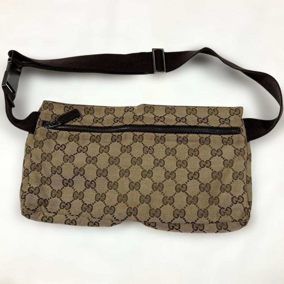 GUCCI☆GG柄ボディバッグ