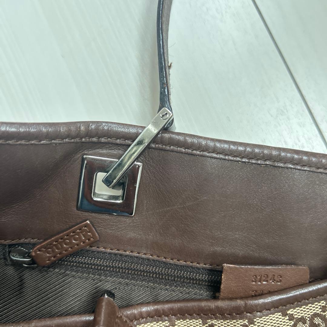 GUCCI グッチ　トートバッグ　ハンドバッグ　GG柄