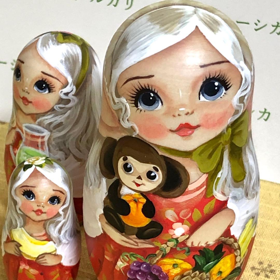 マトリョーシカ　スヴェトラーナ・ニコラエヴァ　チェブラーシカ ロシア雑誌