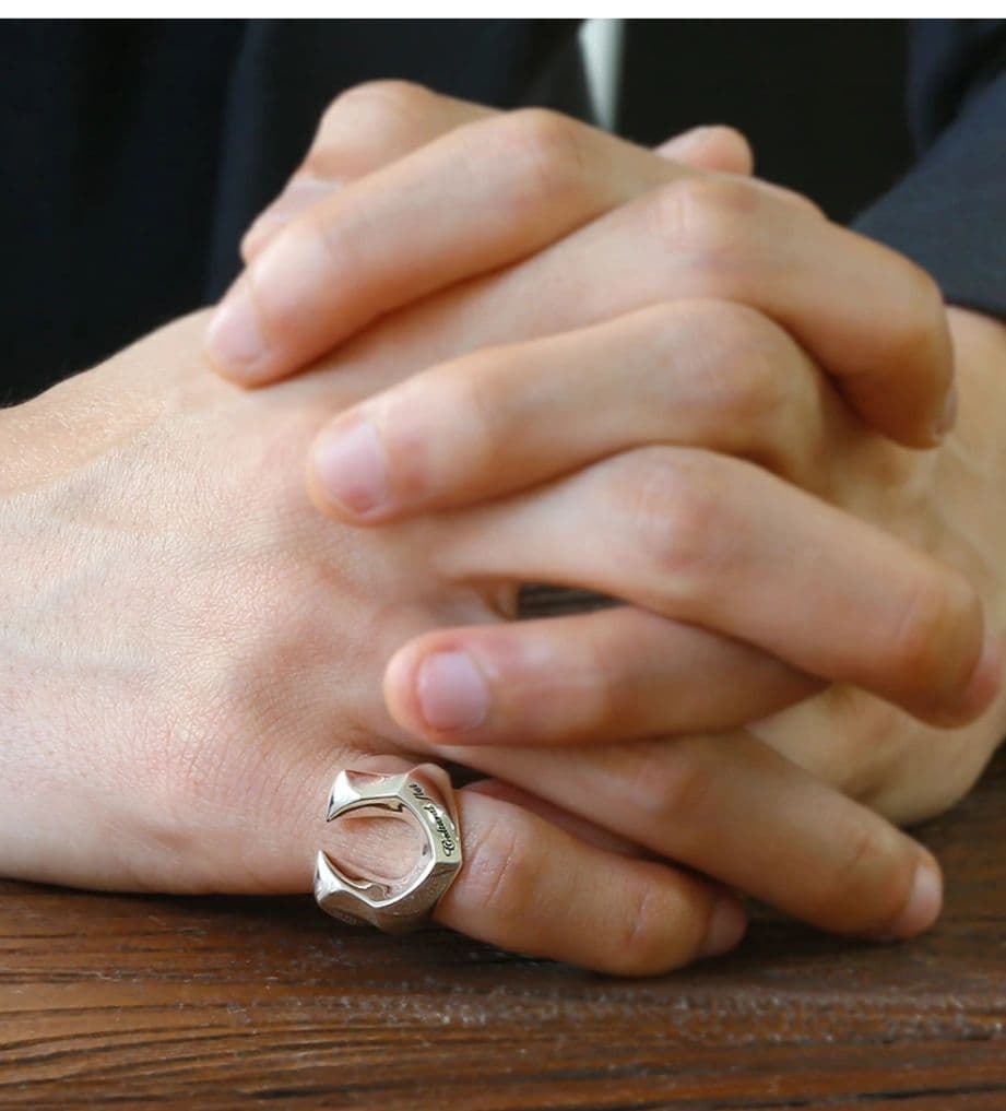 カジキさん専用　FLUI シルバー925リング 馬蹄モチーフ 15号