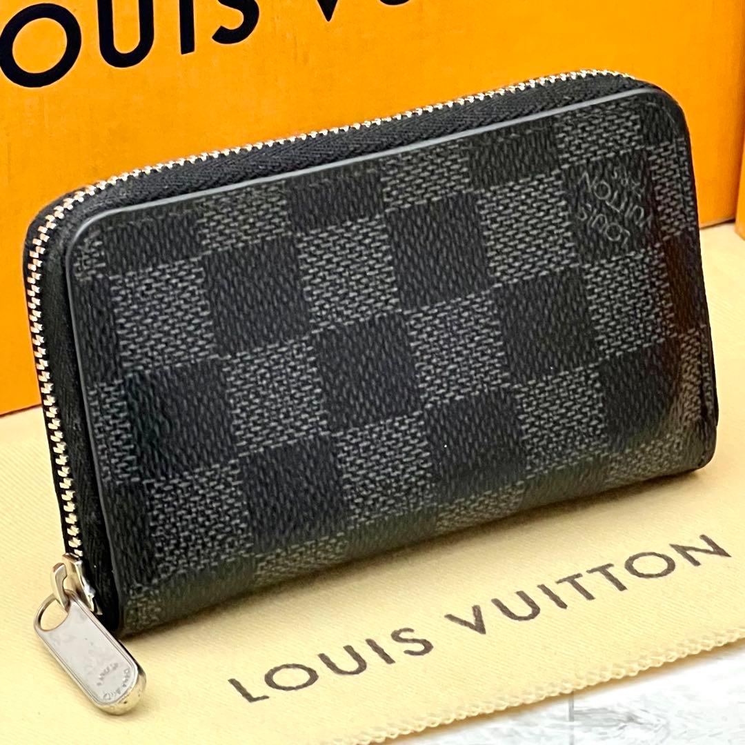 ★美品★ルイヴィトン　ケース　ダミエグラフィット　ジッピーパース