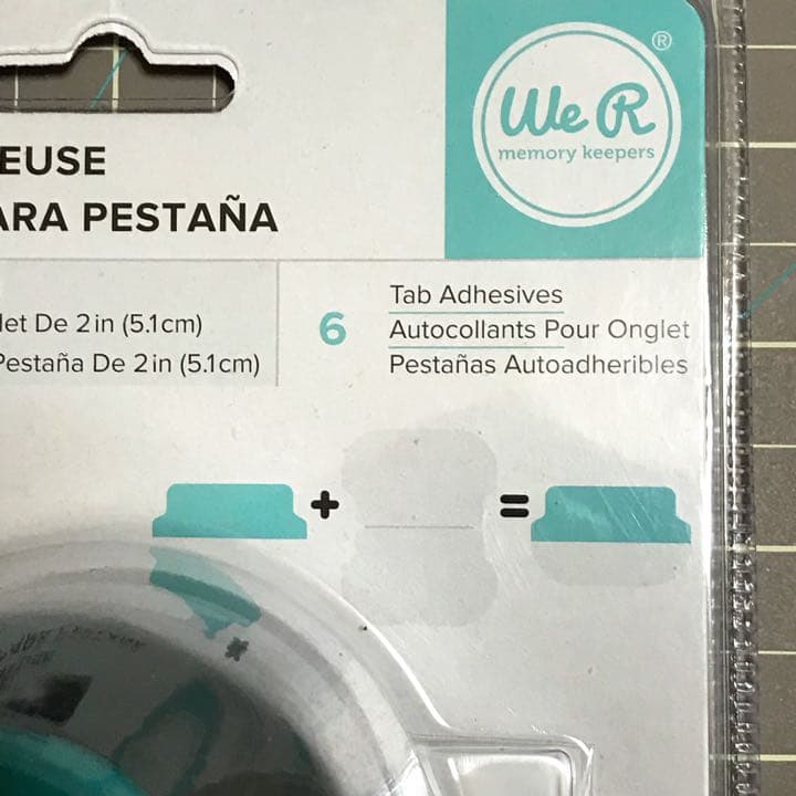 【We R Memory Keepers】タブパンチ Tab punch 4種類