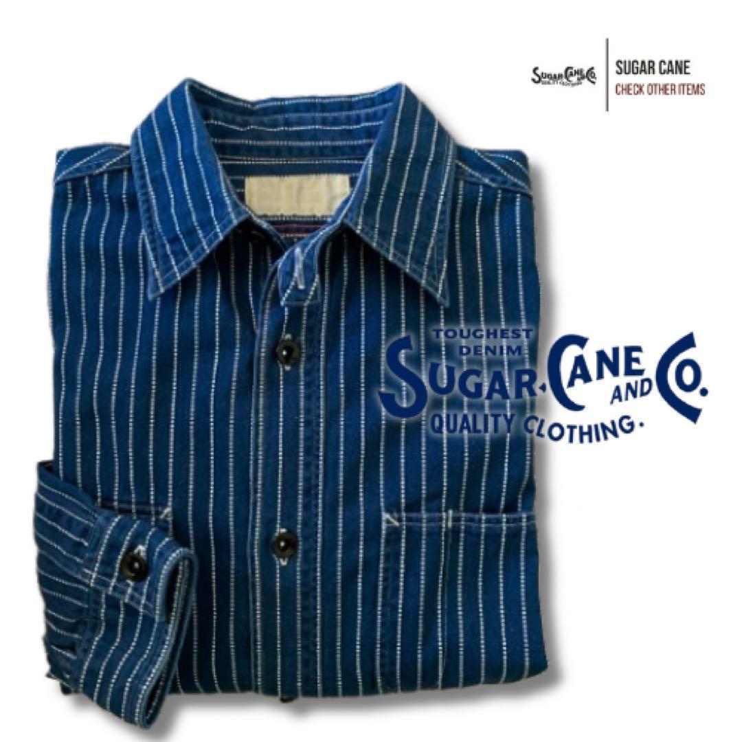 『人気◎』Sugar Cane（シュガーケーン8.5ozウォバッシュワークシャツ