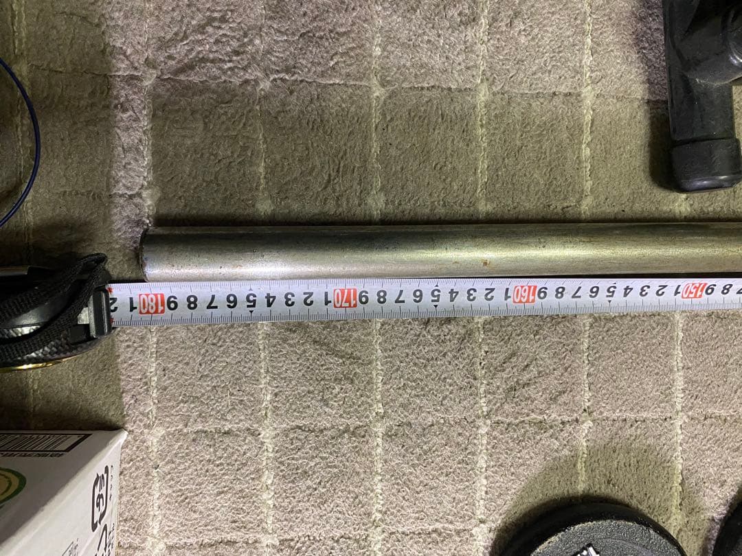 shiro　IROTEC トレーニングベンチ 黒と赤　ignioダンベル