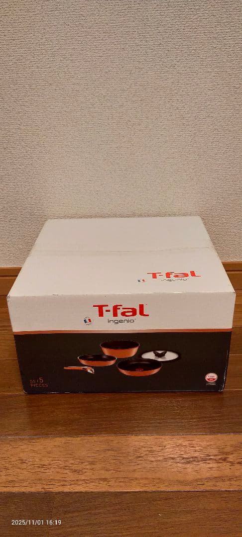 T-fal ingenio 5 pieces 鍋・5個セットフライパンセット