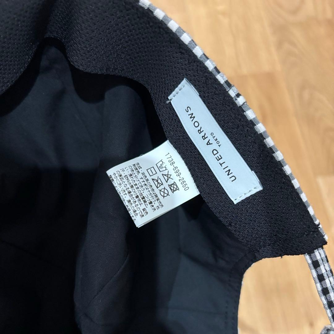 UNITED ARROWS ギンガムチェック キャップ