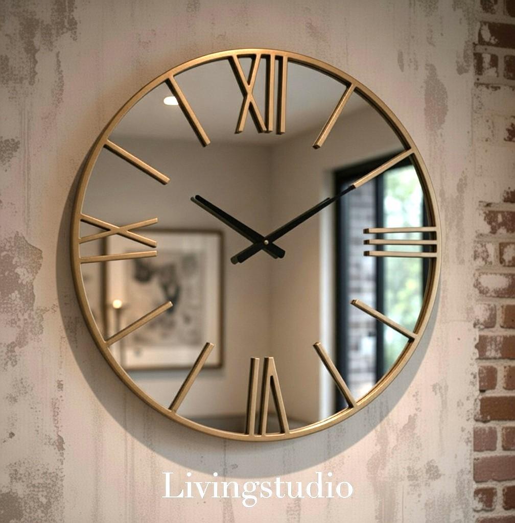 リュクス ミラーウォールクロック 時計 モダン コベントガーデン EL-19