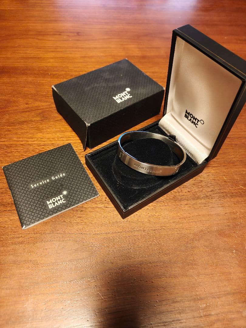 MONTBLANC ドイツ製　スチール ブレスレット