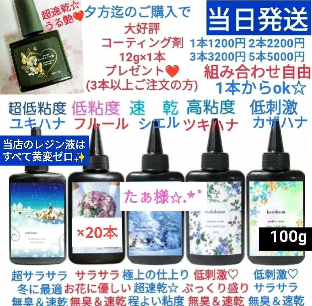 たぁ✩.*˚ フルール20 本、コーティング剤つき✩.*˚