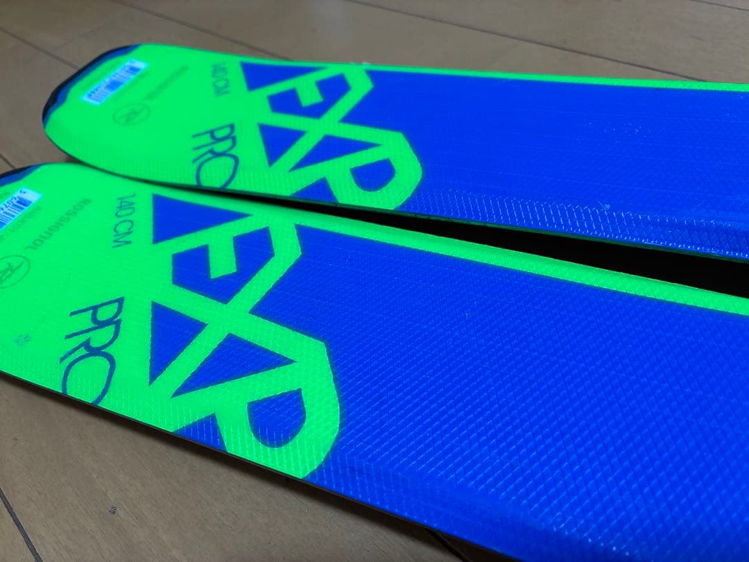 美品140cm ROSSIGNOL スキーセット　靴24or25cm