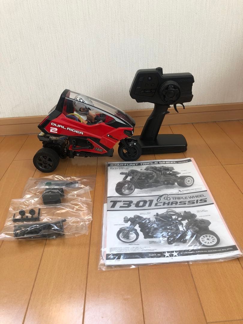 タミヤ トリプルホイール デュアルライダー（完成モデル）T3-01