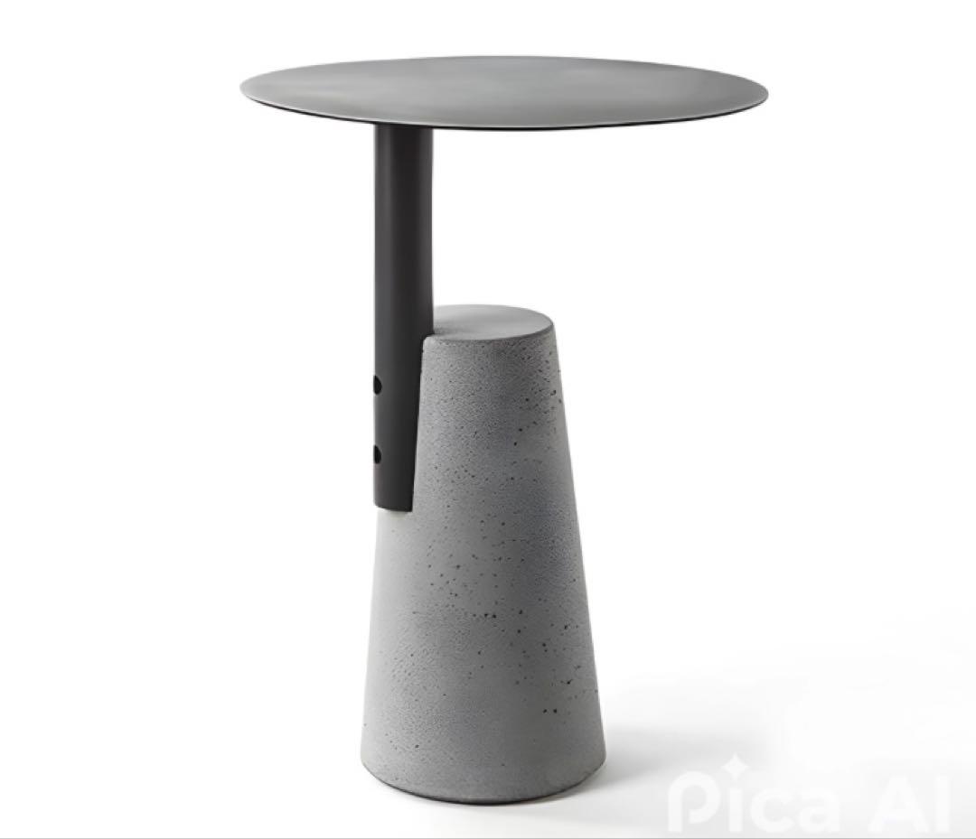 【サイドテーブル】モダン⁂コンクリート⁂おしゃれ空間に✳︎カフェ風✴︎