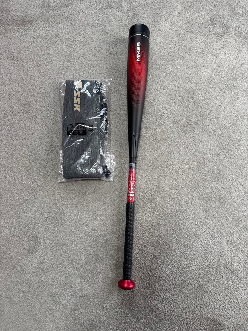 MM23 少年軟式バット バットカバー付き