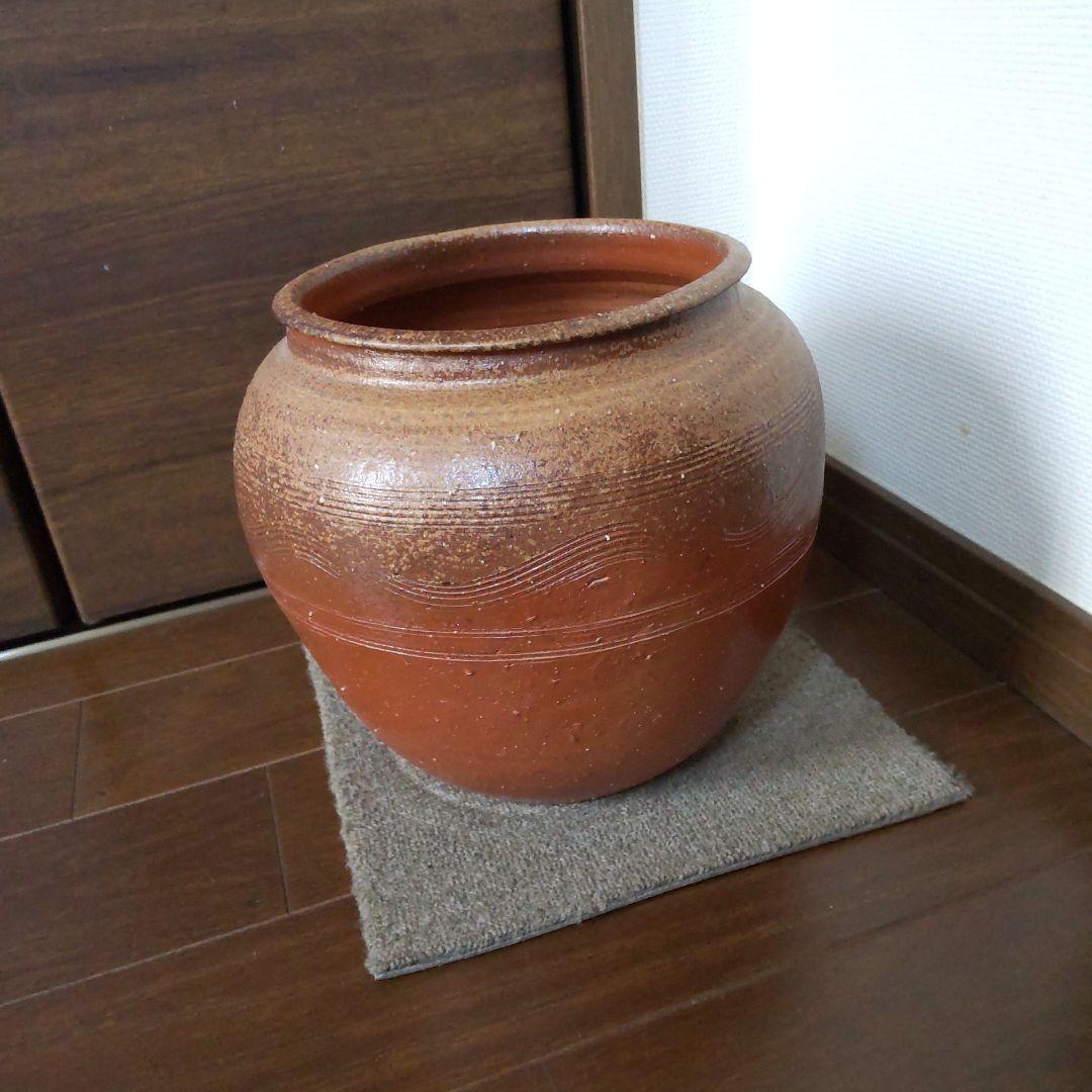 寒風　中壺　10　備前焼