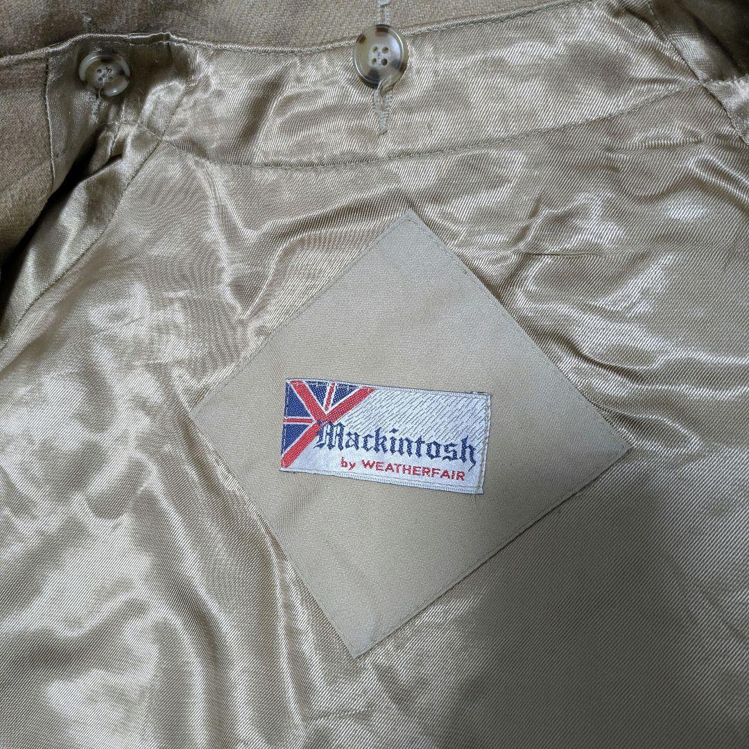 80s　マッキントッシュ トレンチコート マキシ丈　ライナー　ベージュ　入手困難